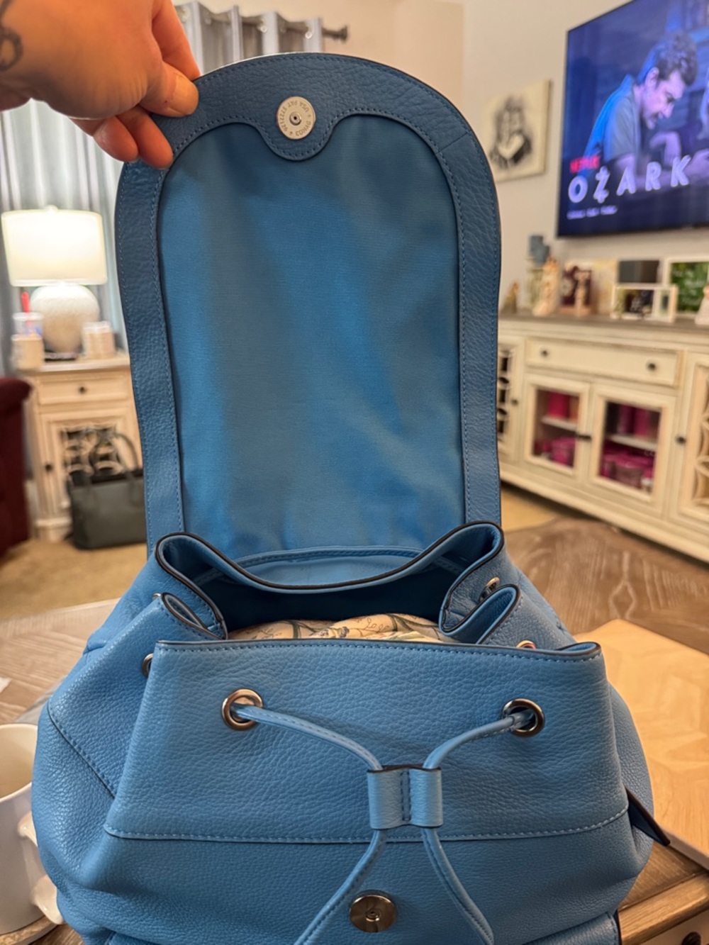 Coach gorgeous Billie Pebble leather like new backpack free shipping - Picture 4 of 16